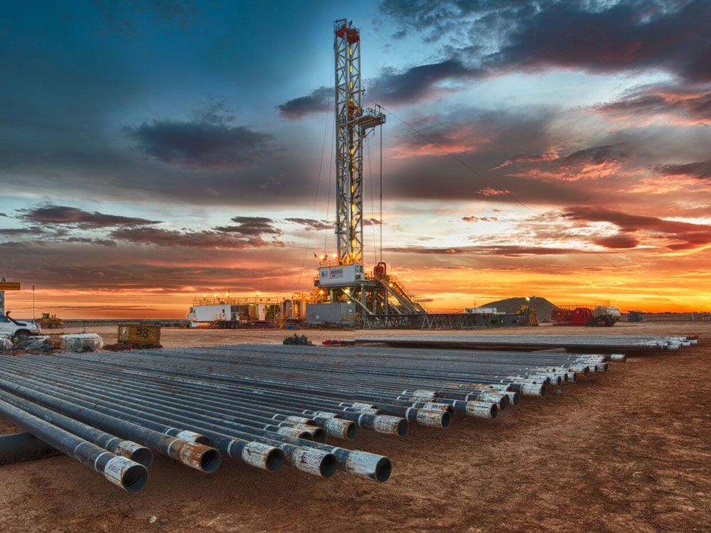 An Ensign Energy Services drilling rig in Adelaide, Australia. Ensign is the only Canadian company working in Venezuela.
